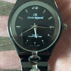 Charles Raymond Black Men's Watch